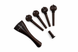 Set accesorii vioară 4/4 Rosewood (cordier, cuie și buton) 5090030 foto 1